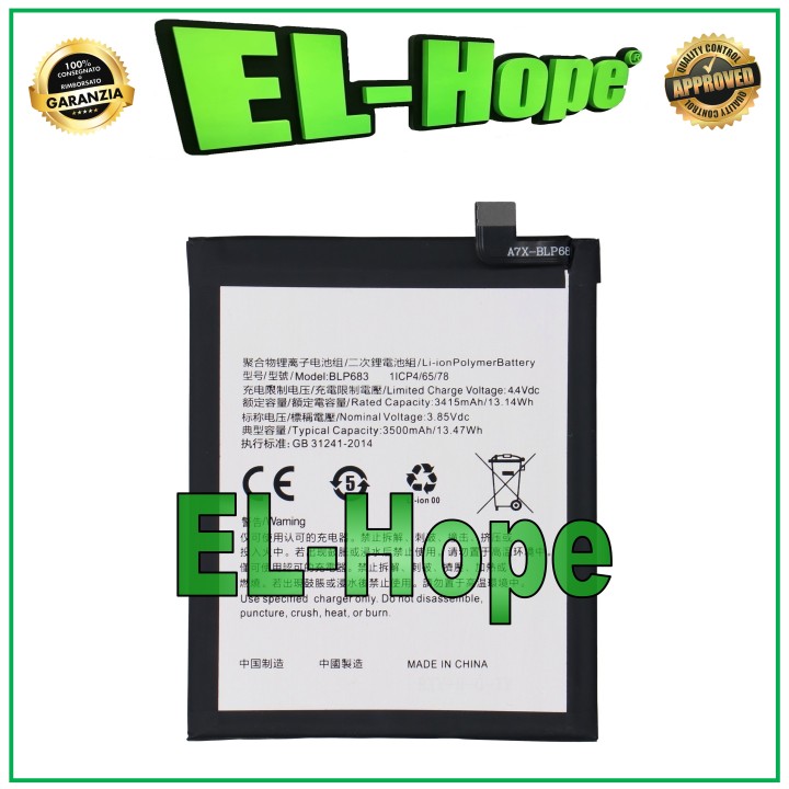 BLP683 BATTERY FOR OPPO A7X / A7S / REALME 2 PRO RMX1801 RMX1807 EQUAL ORIGINAL