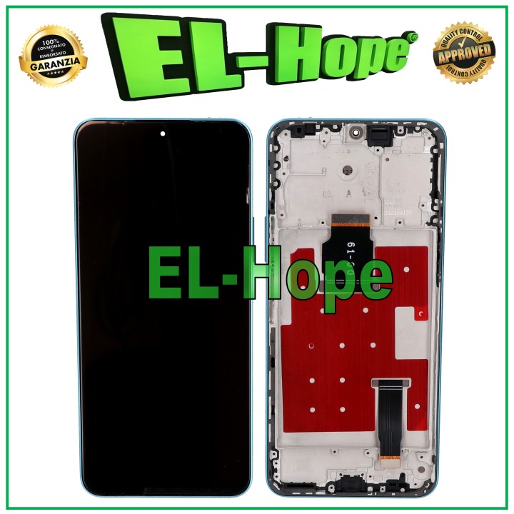 LCD DISPLAY + FRAME FOR HONOR X8A CRT-LX1 CRT-LX2 TOUCH SCREEN GLASS SCREEN BLUE
