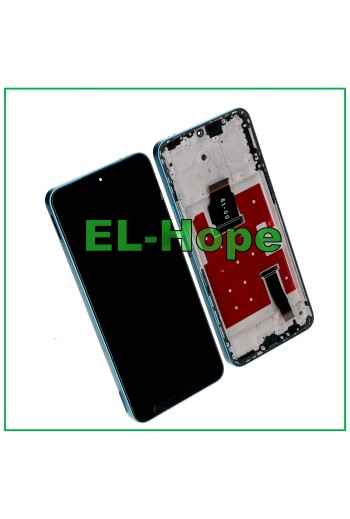 LCD DISPLAY + FRAME FOR HONOR X8A CRT-LX1 CRT-LX2 TOUCH SCREEN GLASS SCREEN BLUE