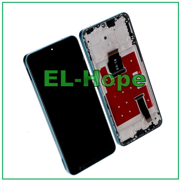 LCD DISPLAY + FRAME FOR HONOR X8A CRT-LX1 CRT-LX2 TOUCH SCREEN GLASS SCREEN BLUE
