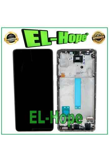 TFT LCD DISPLAY FOR SAMSUNG GALAXY A52 5G 2021 SM-A525F A526B TOUCH FRAME WHITE