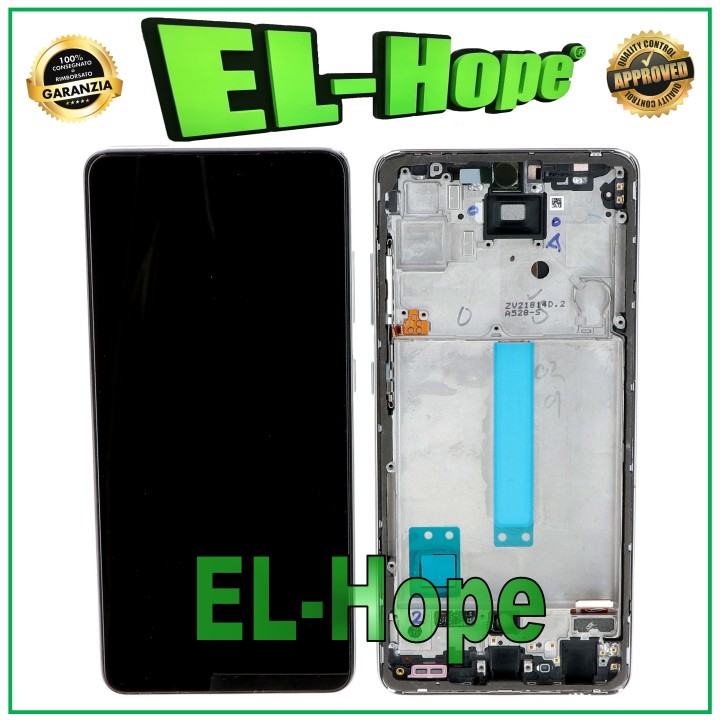 TFT LCD DISPLAY FOR SAMSUNG GALAXY A52 5G 2021 SM-A525F A526B TOUCH FRAME WHITE
