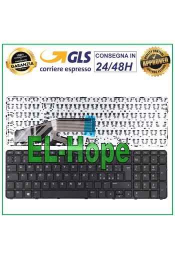 ITALIAN KEYBOARD FOR HP PROOBOK 650 655 450 455 470 G2 G3 NOTEBOOK BLACK