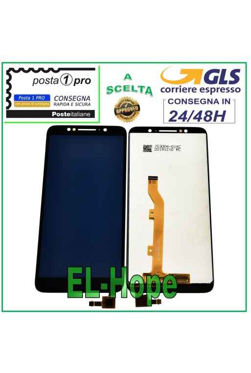 LCD DISPLAY TOUCH SCREEN FOR ALCATEL 1C 2019 OT 5009 OT-5009D BLACK GLASS SCREEN