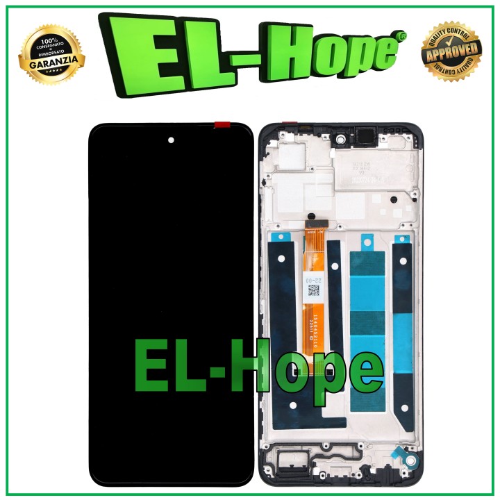 LCD DISPLAY + FRAME FOR OPPO REALME C55 RMX3710 TOUCH SCREEN GLASS SCREEN