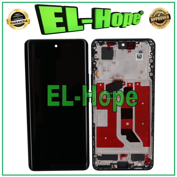 LCD OLED DISPLAY FRAME FOR HONOR 50 5G NTH-AN00 NX9 TOUCH SCREEN GLASS BLACK