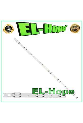 8 LED STRIP BAR FOR 32 TV LG LB617 V17-ART3-2855 REV0.3 6916L-2855A 32LJ510U