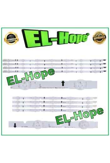 KIT 12 LED STRIP BARS FOR 50 SAMSUNG TV D4GE-500DCA-R2 LM41-00099C UE50H SERIES