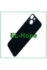 GLASS BACK BODY BATTERY COVER FOR IPHONE 13 BIG HOLE MIDNIGHT BLACK
