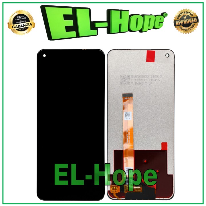 LCD DISPLAY FOR OPPO REALME 6S RMX2002 TOUCH SCREEN GLASS SCREEN BLACK