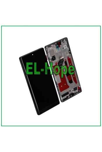 DISPLAY FRAME LCD OLED FOR HONOR 70 FNE-AN00 FNE-NX9 TOUCH SCREEN GLASS BLACK