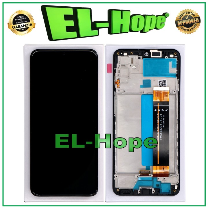 TOUCH DISPLAY EQUAL FRAME ORIGINAL SERVICE SAMSUNG GALAXY M23 5G 2022 SM-M236 B