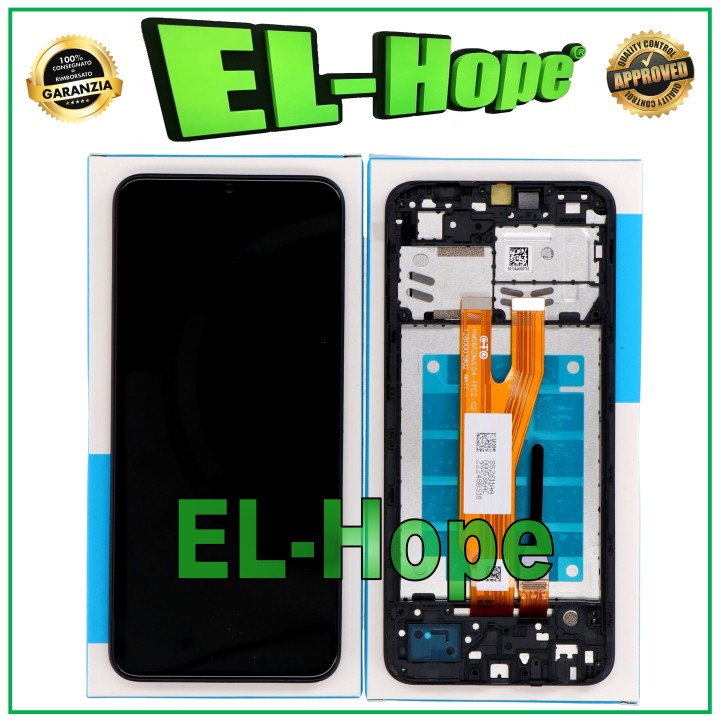 DISPLAY FRAME TOUCH EQUAL ORIGINAL SERVICE SAMSUNG GALAXY A03 CORE SM A032 F
