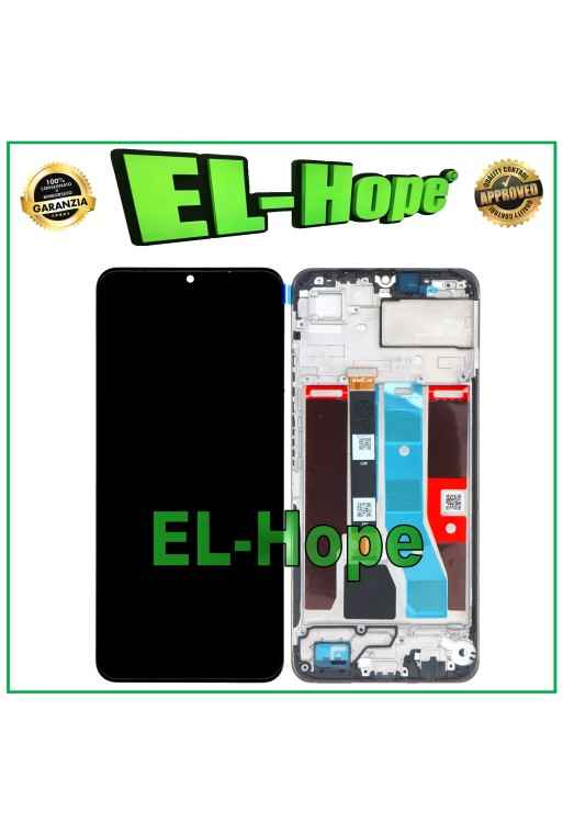 LCD DISPLAY + FRAME FOR OPPO REALME C51 RMX3830 TOUCH SCREEN GLASS SCREEN BLACK