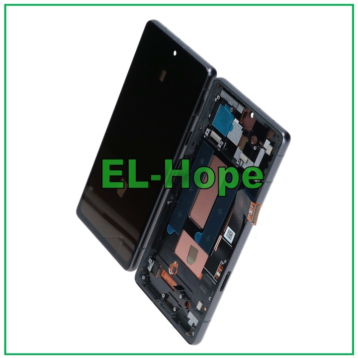 OLED LCD DISPLAY FOR GOOGLE PIXEL 7A G0DZQ GWKK3 GHL1X TOUCH SCREEN FRAME BLACK