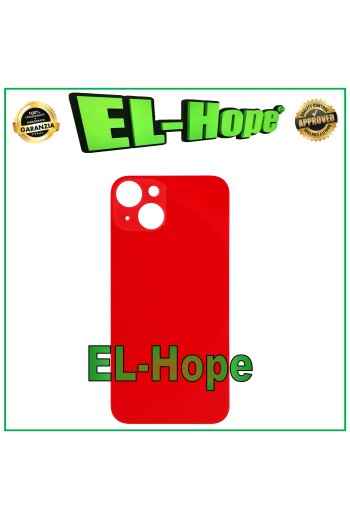 GLASS BACK BODY BATTERY COVER FOR IPHONE 14 BACK COVER BIG HOLE RED