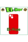 GLASS BACK BODY BATTERY COVER FOR IPHONE 14 BACK COVER BIG HOLE RED