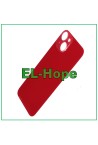 GLASS BACK BODY BATTERY COVER FOR IPHONE 14 BACK COVER BIG HOLE RED
