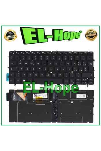 ITALIAN KEYBOARD FOR DELL XPS 9370 9380 XPS 13 7390 NOTEBOOK BACKLIT