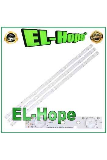 KIT 3 BARS 7 LED TV 32 HISENSE 32-HD315DH-B21-3X7-3030C-7S1P LED32 K188 220