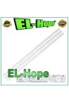 KIT 3 BARS 7 LED TV 32  HISENSE 32-HD315DH-B21-3X7-3030C-7S1P LED32 K188 220