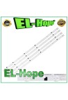 KIT 4 BARS 8 LEDs FOR 32  TV SAMSUNG LB1508 D1GE-320SC0-R3 32H-3535LED-32EA
