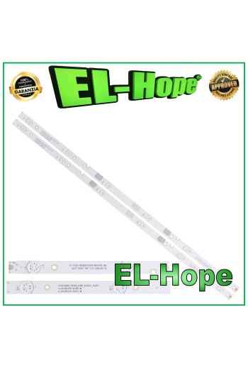 KIT 2 BARS 6 LED TV 32 HISENSE SVH320AQ9_REV00_RJW1 JL.D32061330-003BS-M (CS)M