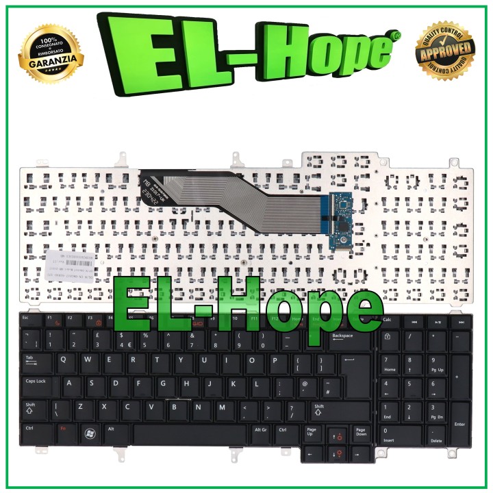 ITA KEYBOARD FOR DELL PRECISION M6600 M6700 M6800 M2800 M4600 M4700 NOTEBOOK