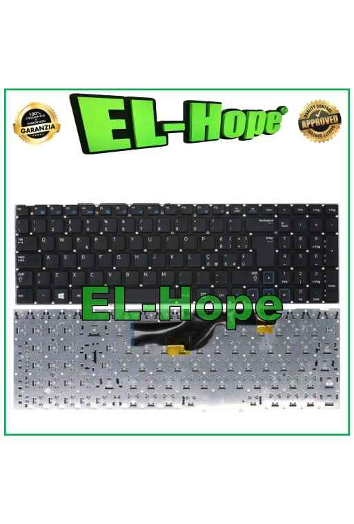 ITALIAN KEYBOARD FOR SAMSUNG NP300E5C BLACK NOTEBOOK