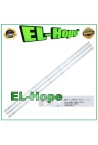 KIT 3 LED STRIP BARS FOR 42  TV AKAI JS-D-JP42EU-082EC YS-L E469119 L730mm 2PIN