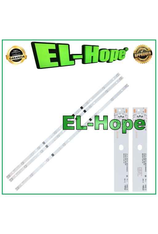 KIT 3 LED TV STRIP BARS 43 AKAI LB1008 JS-D-JP4310-A81EC / LB1009 JP4310-B81EC