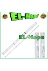 KIT 3 LED TV STRIP BARS 43  AKAI LB1008 JS-D-JP4310-A81EC / LB1009 JP4310-B81EC
