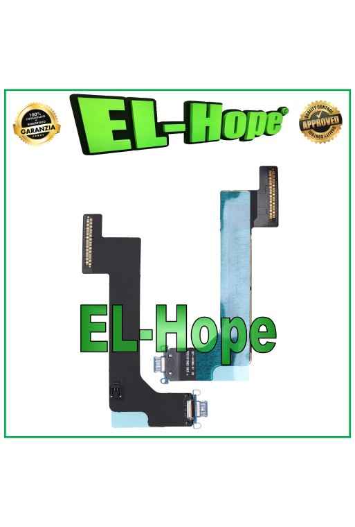 CHARGING CONNECTOR FOR APPLE IPAD 10 WIFI A2696 A2757 CHARGING FLAT FLEX BLUE