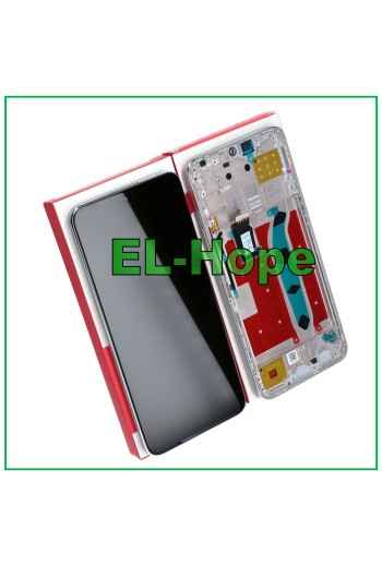 DISPLAY FRAME TOUCH EQUAL ORIGINAL SERVICE HONOR X8 4G TFY-LX1 L026 SILVER GLASS