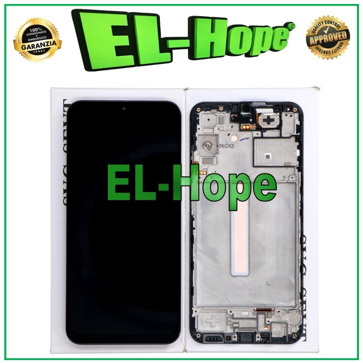 ORIGINAL LCD FRAME DISPLAY SAMSUNG A25 5G 2023 SM-A256 TOUCH SCREEN GH82-33214A