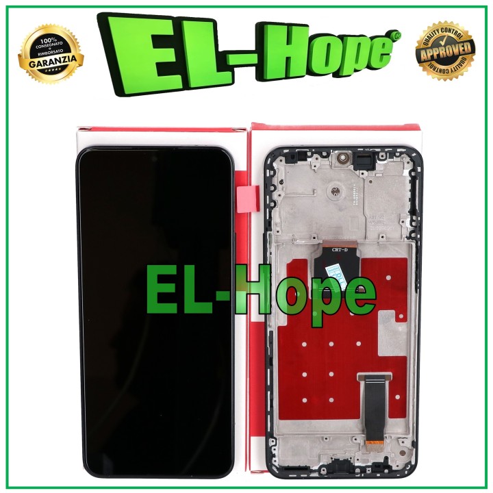 LCD DISPLAY EQUAL FRAME ORIGINAL SERVICE HONOR X8A CRT-LX1 LX2 TOUCH SCREEN BLACK
