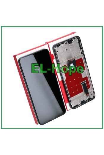 LCD DISPLAY EQUAL FRAME ORIGINAL SERVICE HONOR X8A CRT-LX1 LX2 TOUCH SCREEN BLACK