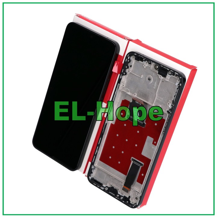 LCD DISPLAY EQUAL FRAME ORIGINAL SERVICE HONOR X8A CRT-LX1 LX2 TOUCH SCREEN BLACK