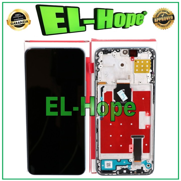 ORIGINAL EQUAL FRAME DISPLAY SERVICE HONOR X8A CRT-LX1 LX2 TOUCH SCREEN SILVER