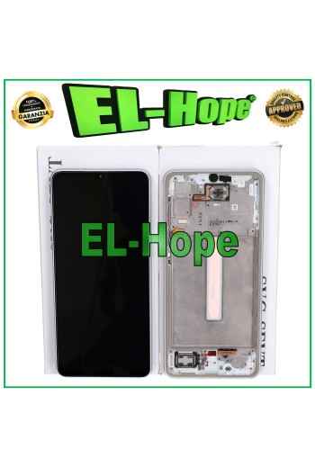 ORIGINAL FRAME LCD DISPLAY SAMSUNG GALAXY A33 5G 2022 SM-A336 BF TOUCH WHITE