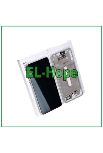 ORIGINAL FRAME LCD DISPLAY SAMSUNG GALAXY A33 5G 2022 SM-A336 BF TOUCH WHITE