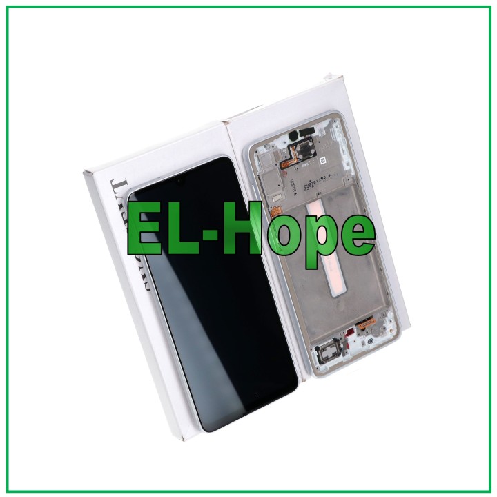 ORIGINAL FRAME LCD DISPLAY SAMSUNG A33 5G 2022 SM-A336 TOUCH WHITE GH82-28143B