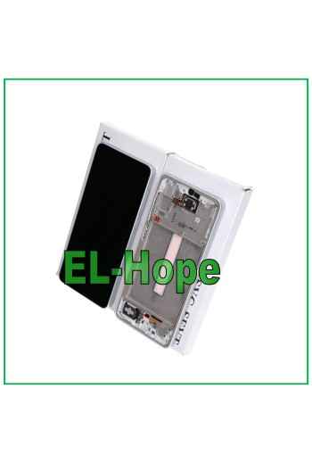 ORIGINAL FRAME LCD DISPLAY SAMSUNG GALAXY A33 5G 2022 SM-A336 BF TOUCH WHITE