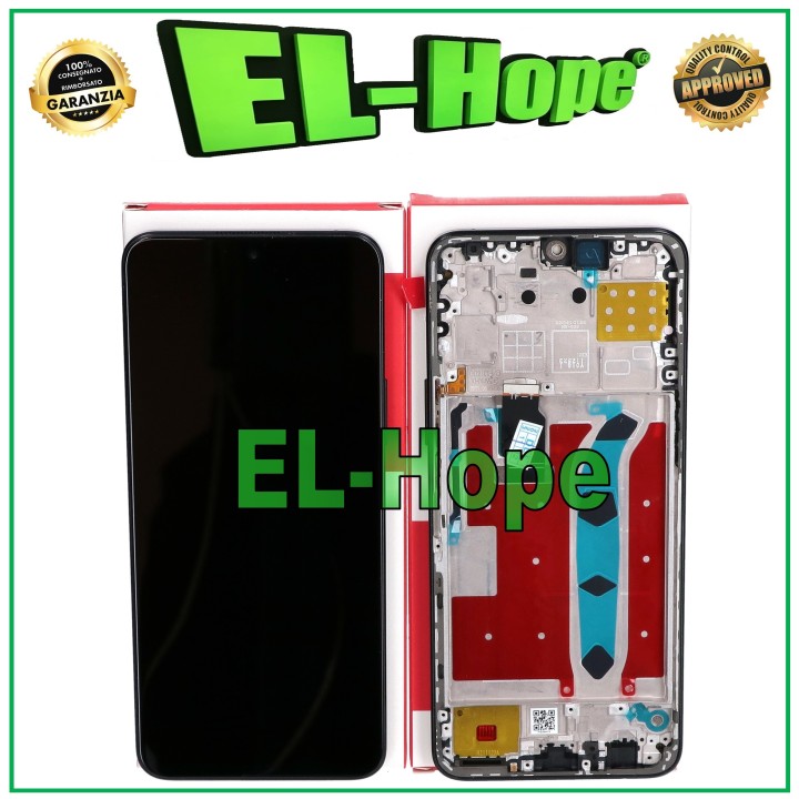 TOUCH LCD DISPLAY + ORIGINAL EQUAL FRAME SERVICE HONOR X8 4G TFY-LX1 L026 BLACK