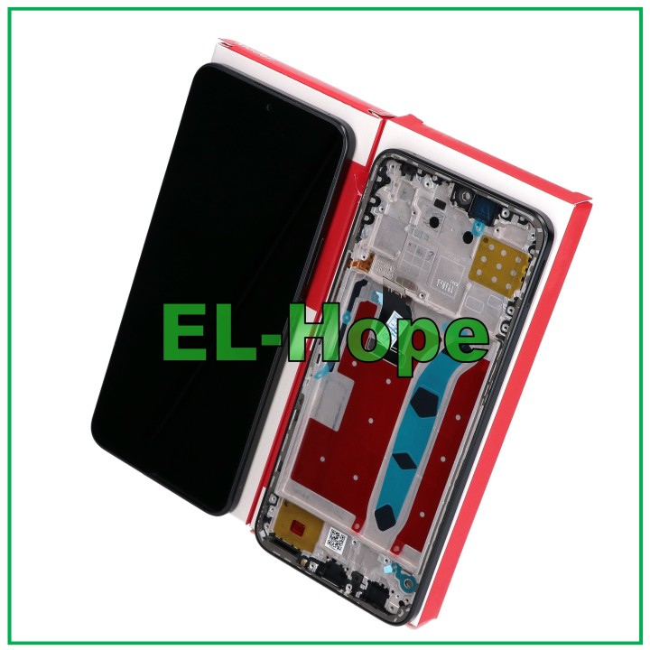 TOUCH LCD DISPLAY + ORIGINAL EQUAL FRAME SERVICE HONOR X8 4G TFY-LX1 L026 BLACK