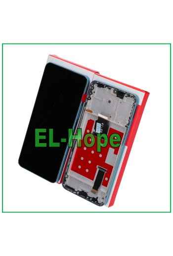 ORIGINAL EQUAL FRAME LCD DISPLAY SERVICE HONOR X8A CRT-LX1 LX2 TOUCH SCREEN BLUE