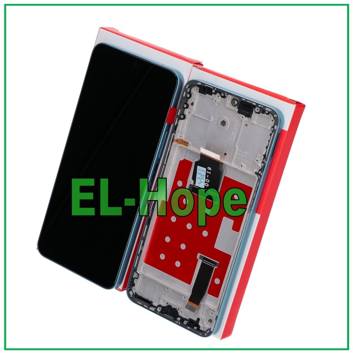 ORIGINAL EQUAL FRAME LCD DISPLAY SERVICE HONOR X8A CRT-LX1 LX2 TOUCH SCREEN BLUE