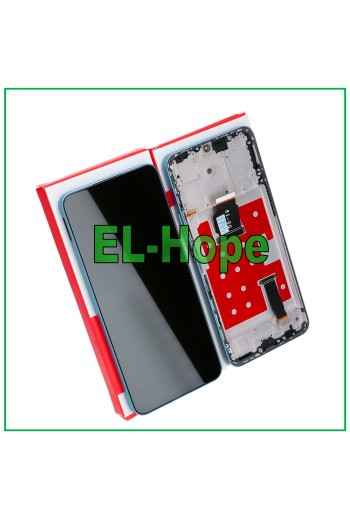 ORIGINAL EQUAL FRAME LCD DISPLAY SERVICE HONOR X8A CRT-LX1 LX2 TOUCH SCREEN BLUE