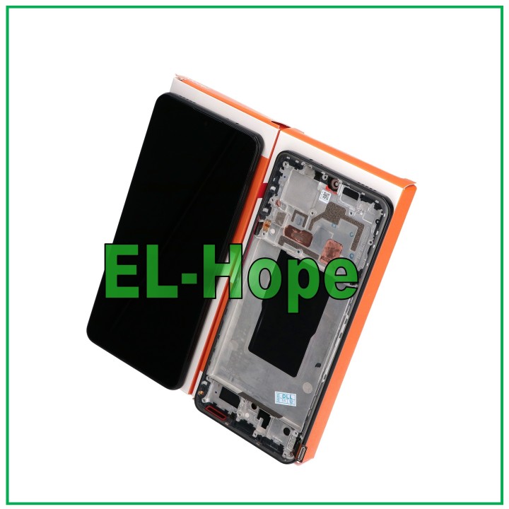 DISPLAY FRAME TOUCH SCREEN EQUAL ORIGINAL SERVICE XIAOMI MI 12T 22071212AG BLACK