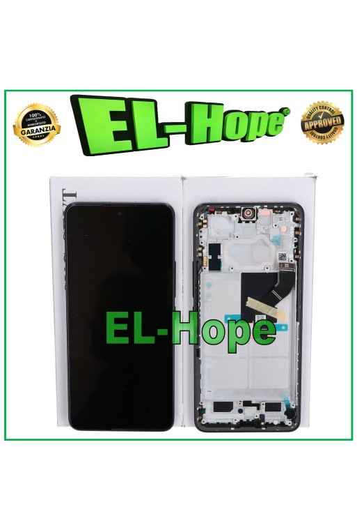 ORIGINAL SERVICE FRAME DISPLAY XIAOMI MI 12 LITE 5G 2203129G TOUCH SCREEN BLACK